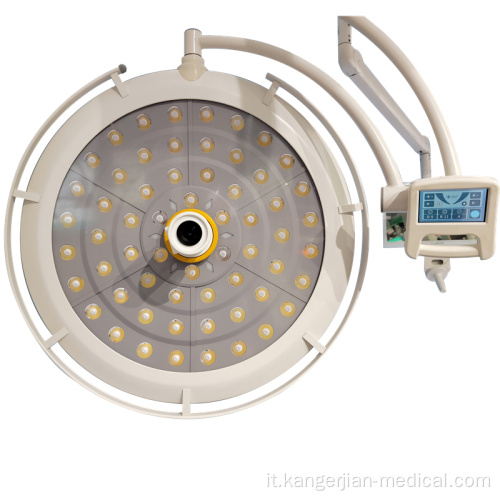 LED500 LED Monte a soffitto Lampada operativa senza ombra con testa a braccio per sala operatoria